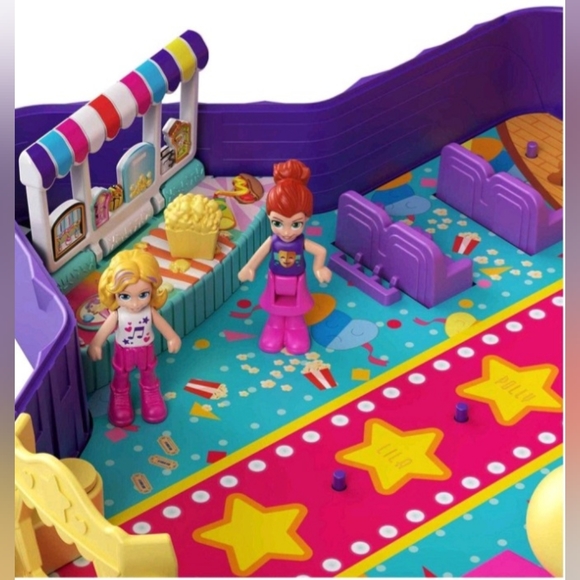 Polly Pocket Starring Shani Talent Show Compact Miniature Playset - Picture 5 of 6